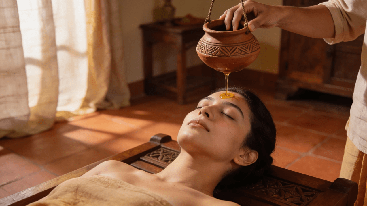 Ayurvedic Shirodhara Treatment
